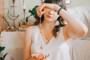 crystal necklace